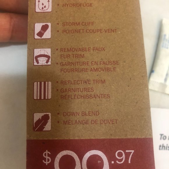 Women's gray Winter Jacket - Picture 9 of 9